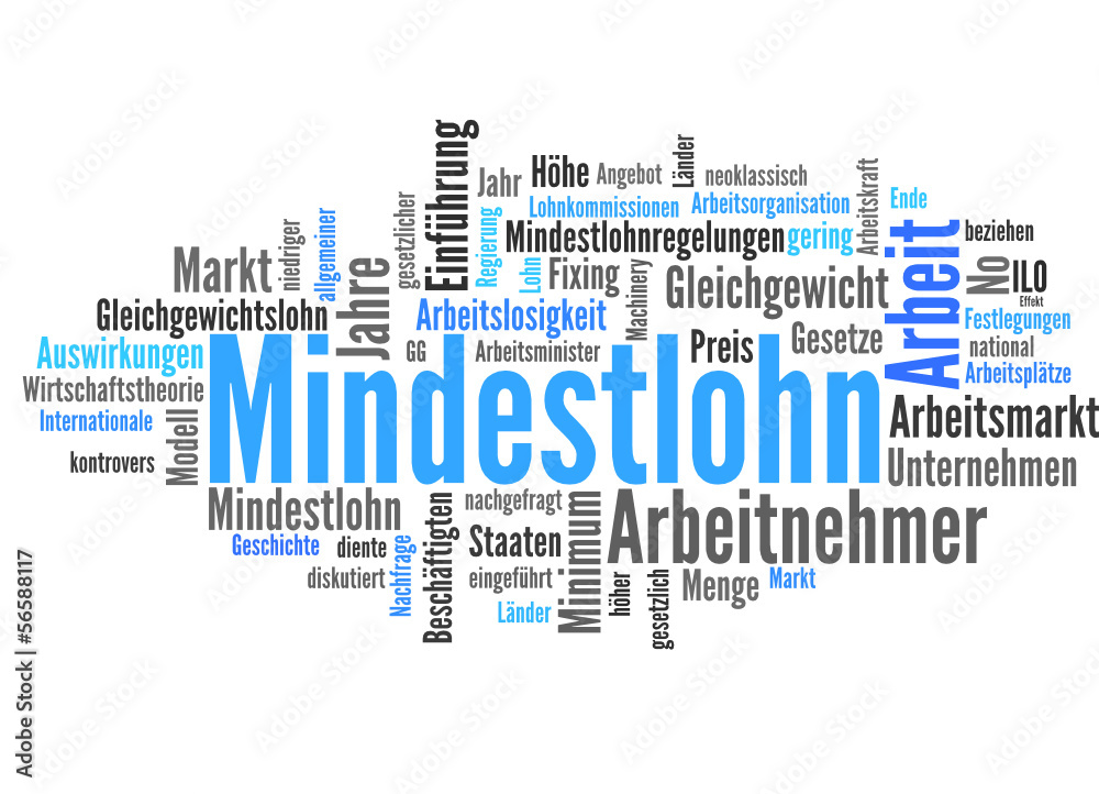 Mindestlohn (Lohn, Einkommen, Tarifvertrag) Mindestlohn (Lohn, Einkommen, Tarifvertrag)