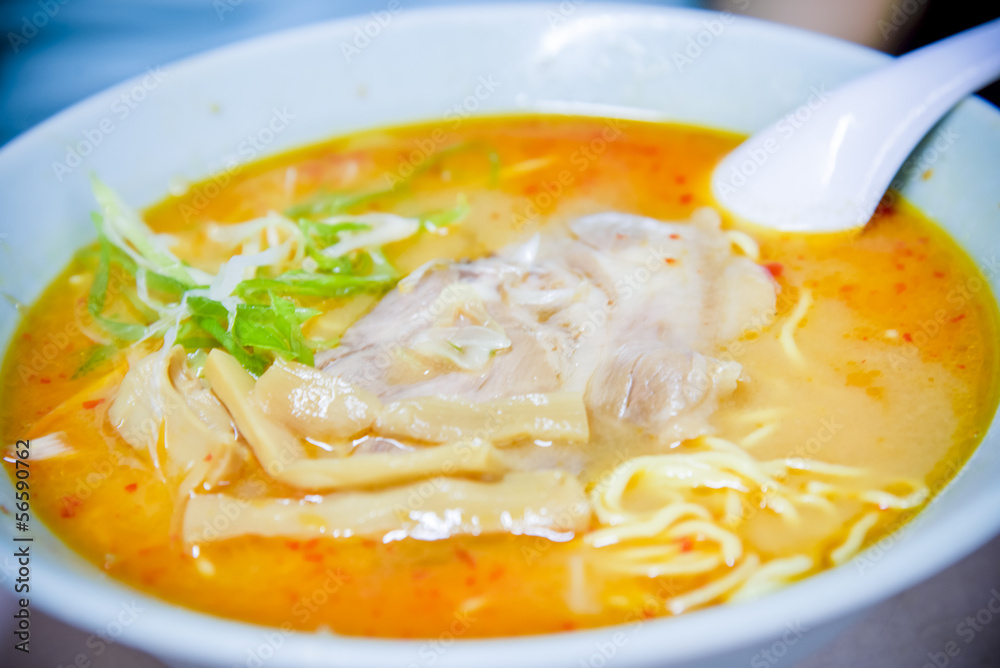 Spicy Shashu ramen Spicy Shashu ramen