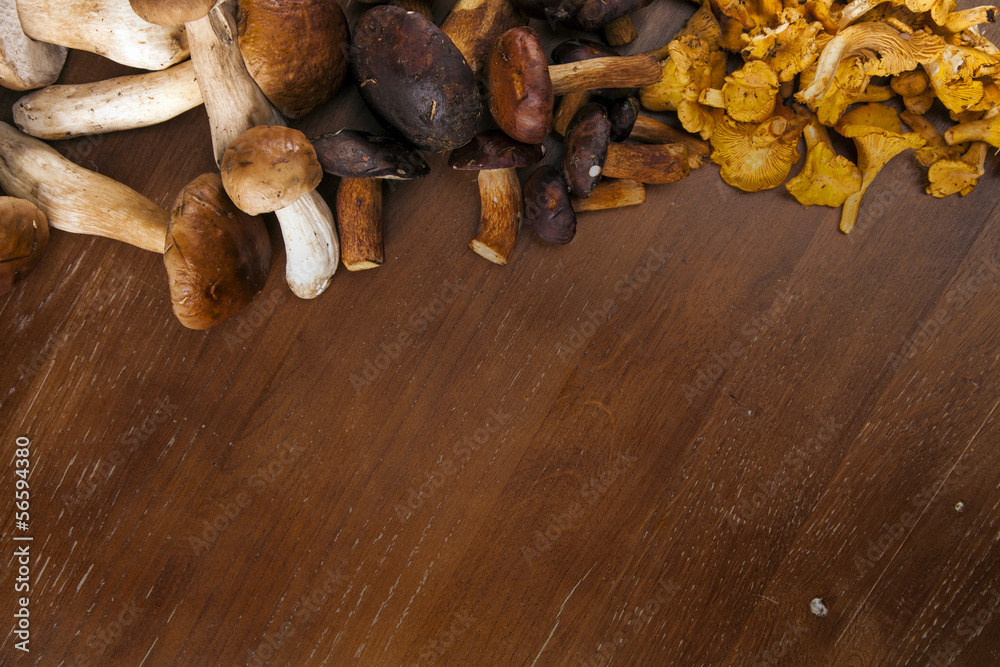 Fresh mushrooms Fresh mushrooms