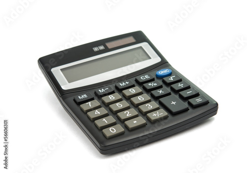Calculator isolated