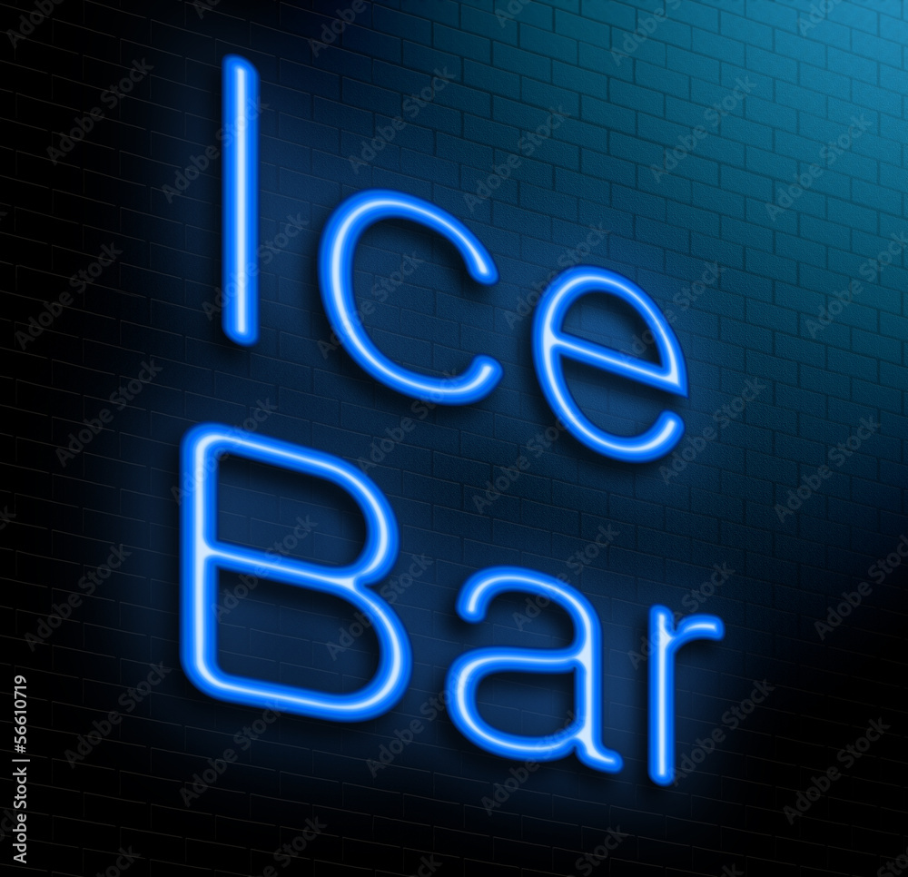 Ice Bar concept.