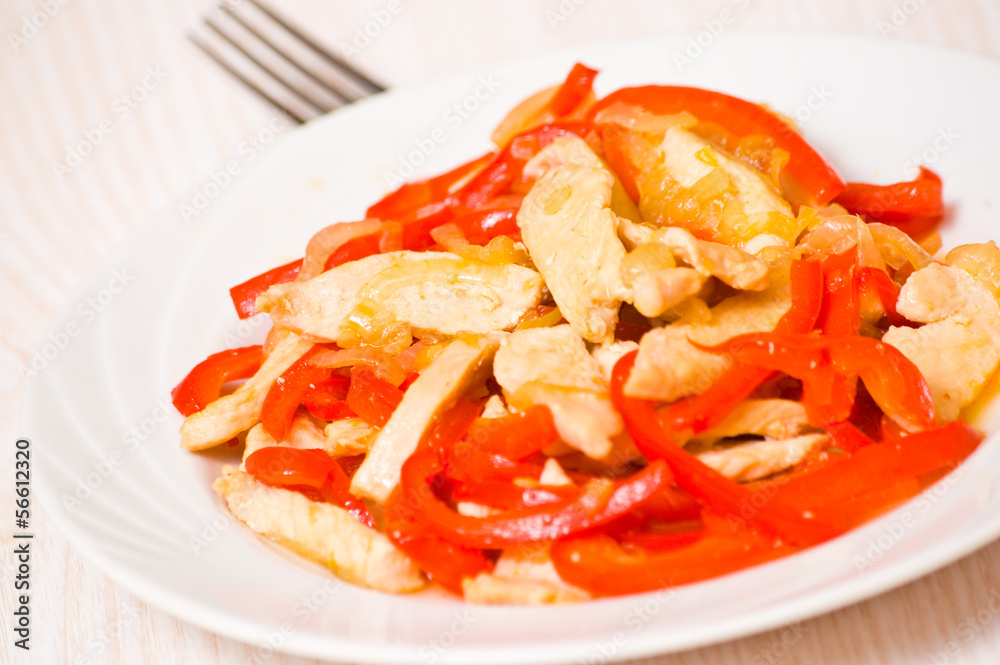 chicken and vegetables chicken and vegetables