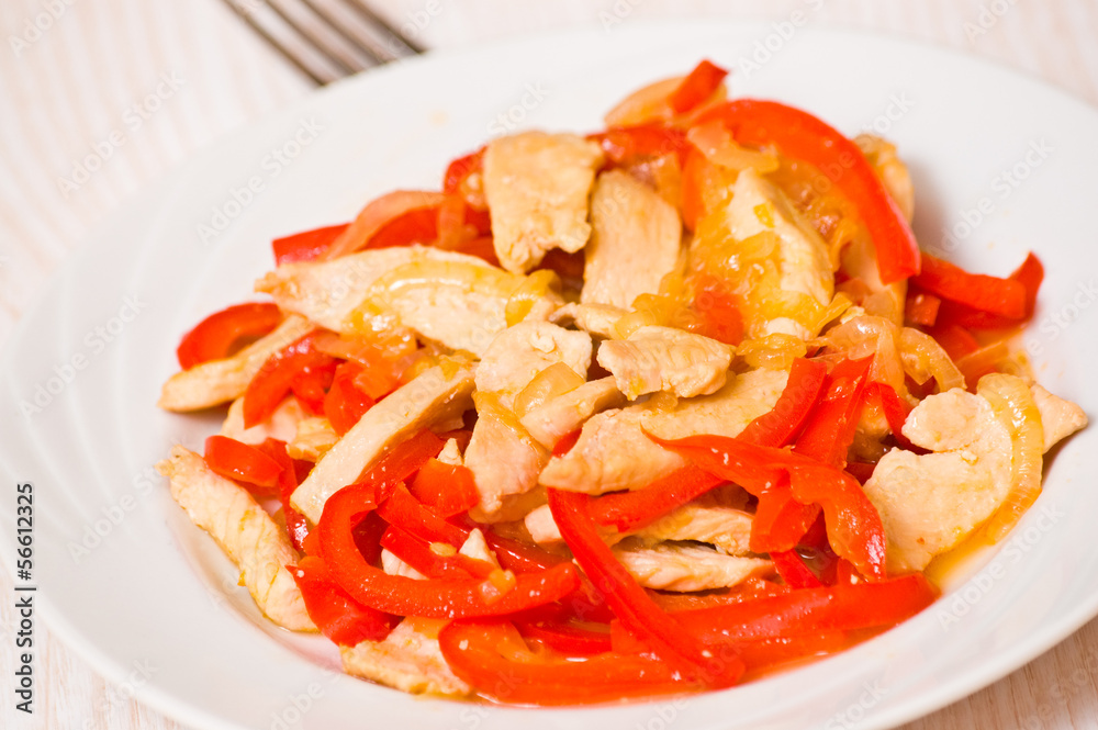 chicken and vegetables chicken and vegetables