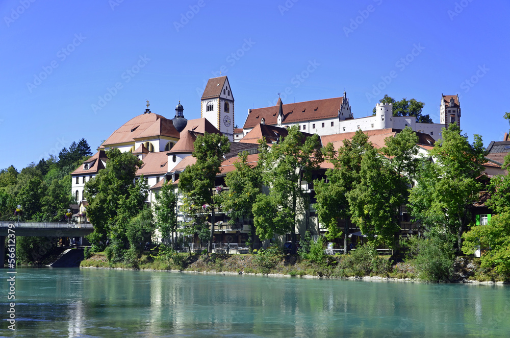 Hohes Schloss über dem Lech, Füssen