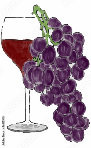 uva da vino rosso