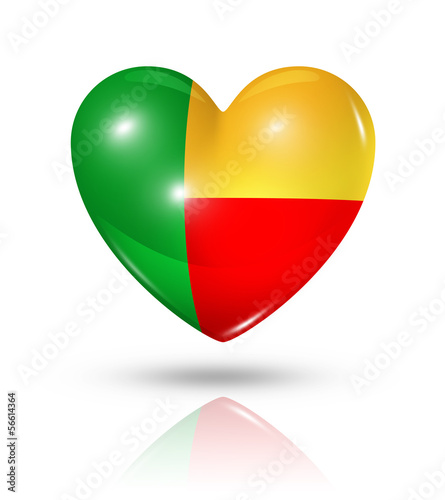 Love Benin, heart flag icon Free Download Love Benin, heart flag icon - GFXLoad