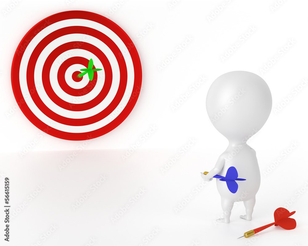 Target, Darts and Character - Good Target, Darts and Character - Good