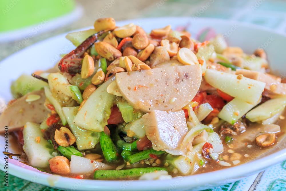 Cucumber spicy salad Cucumber spicy salad