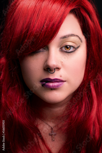 Frau mit roten Haaren © simsalabin1