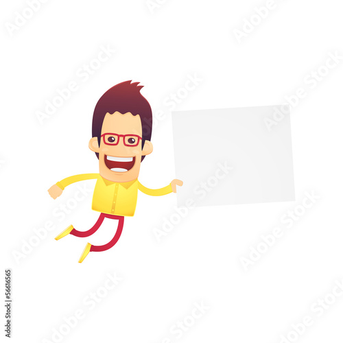 cool dude in various poses for use in advertising,