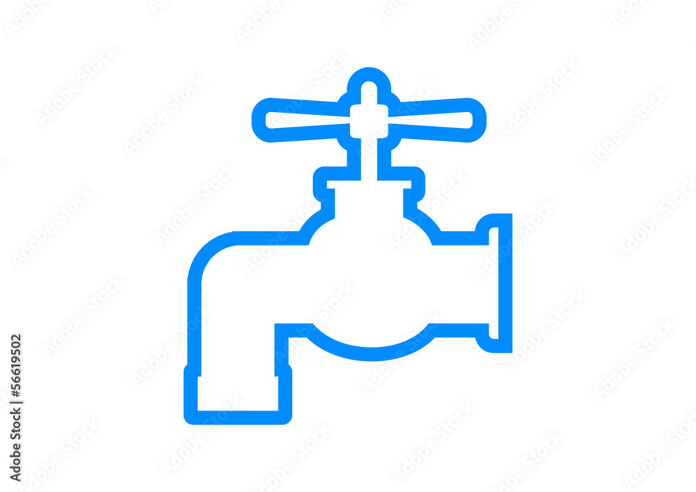 Water tap icon Water tap icon