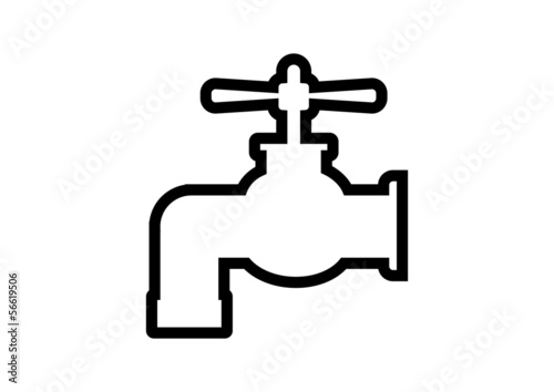 Water tap icon
