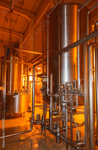 pipes, tanks for the food industry