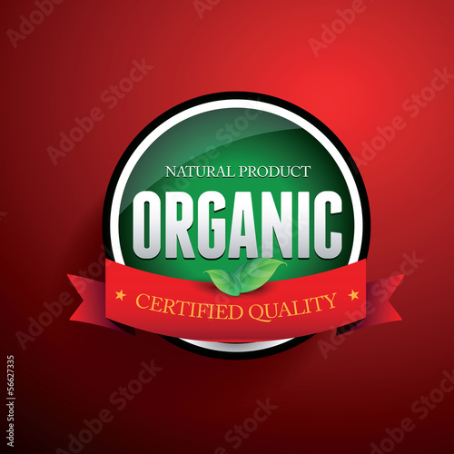 Organic nature product vector