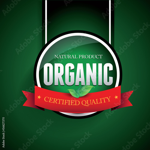Organic nature product vector