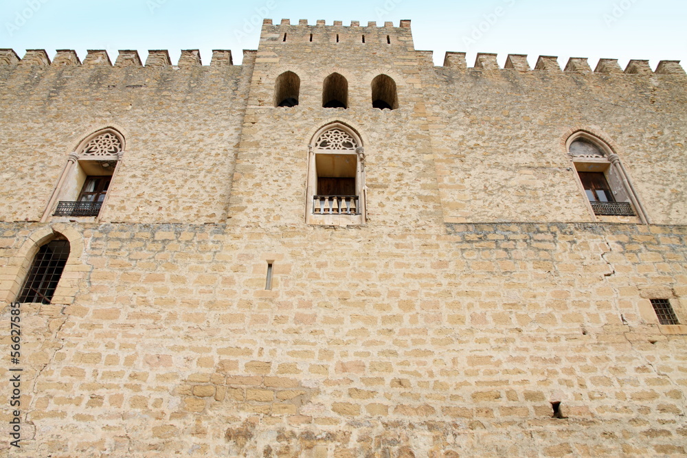 Castle,Todolella village, Maestrazgo,Teruel, Aragon, Spain