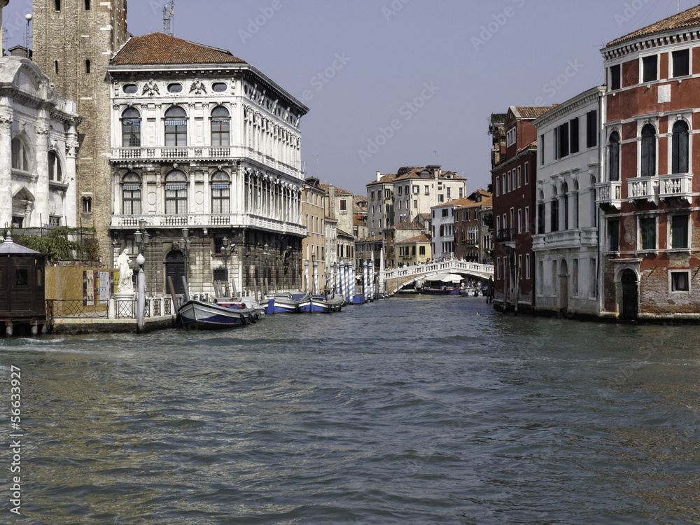 Naklejka premium City view of Venice Italy