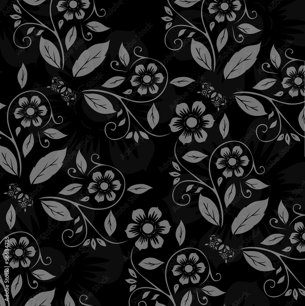 Seamless flower pattern Seamless flower pattern