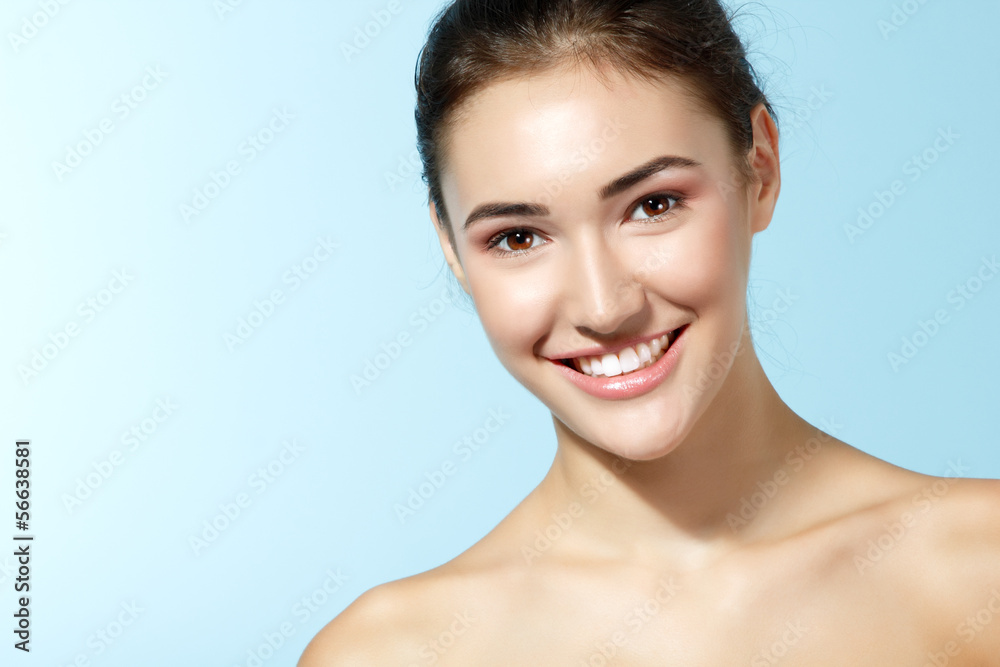 beautiful cheerful teen girl, beauty female face happy smiling a beautiful cheerful teen girl, beauty female face happy smiling a