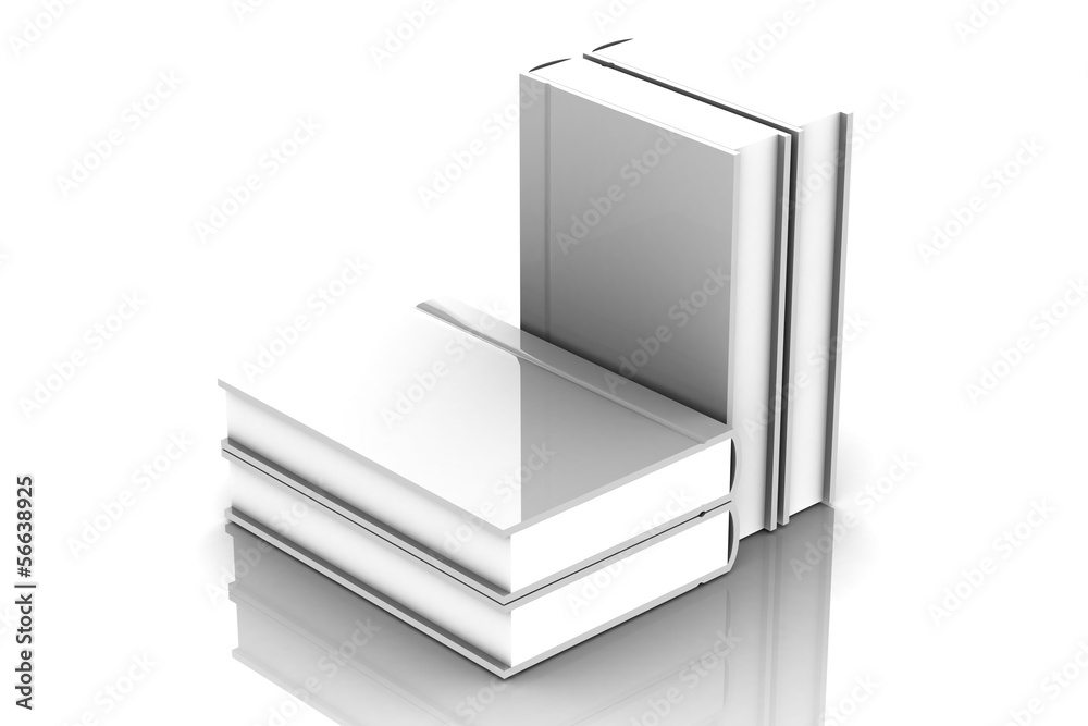 white book on white background white book on white background