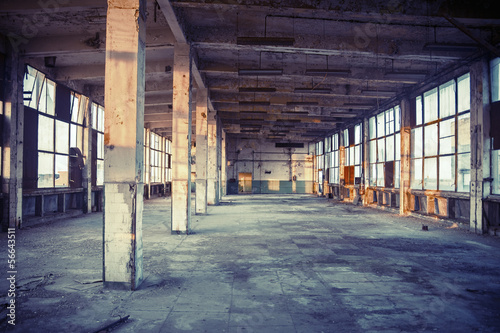 abandoned shoe factory