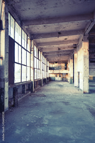 abandoned shoe factory
