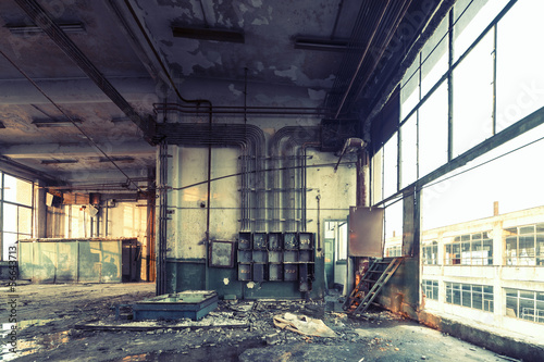 abandoned shoe factory