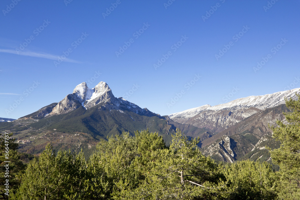 El Pedraforca and Cadí mountain range
