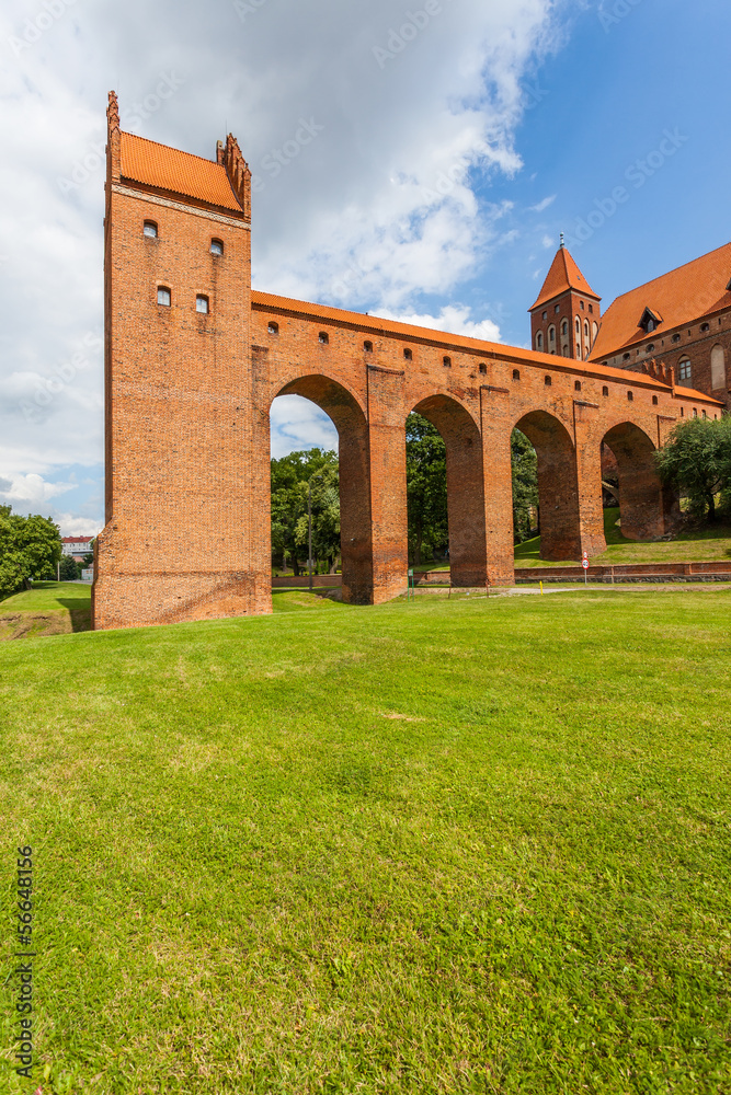 Fototapeta premium The 14th-Century’s defensive castle
