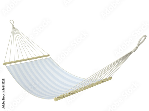 hammock on a white background