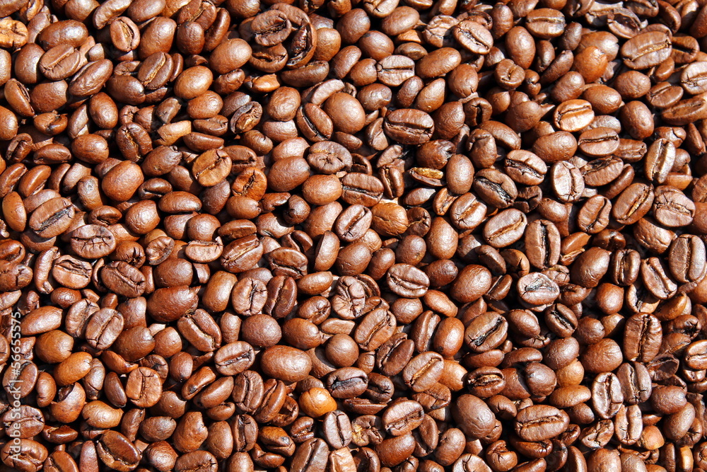 Geröstete Kaffeebohnen Geröstete Kaffeebohnen