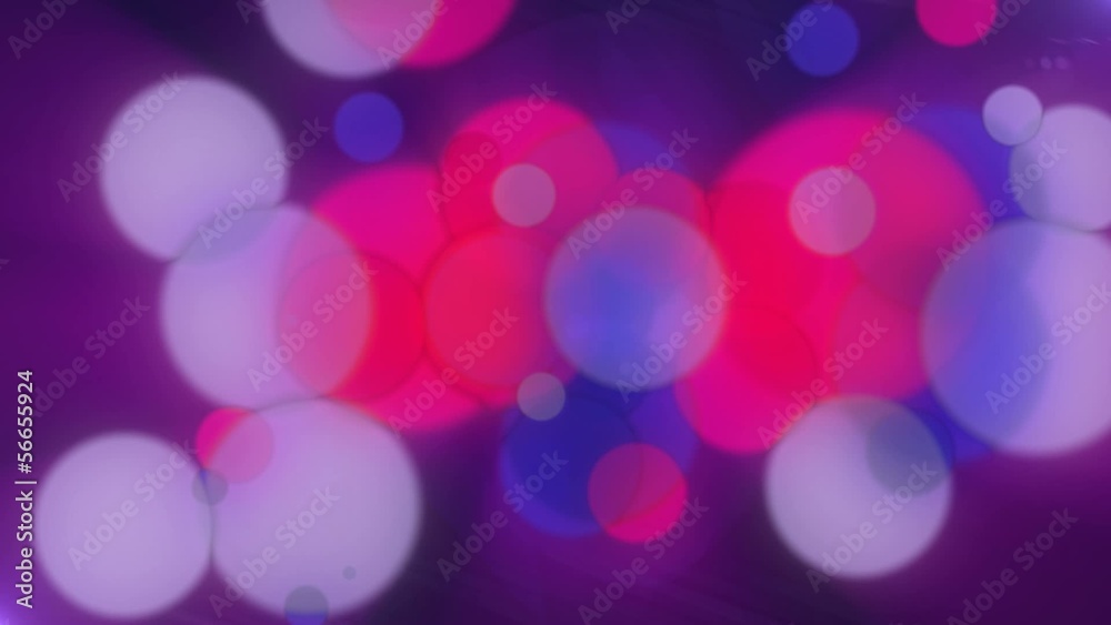 Hot Pink Blue Bokeh Abstract Motion Background