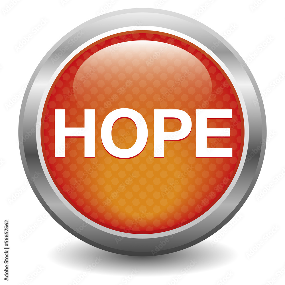 Red hope Button Red hope Button