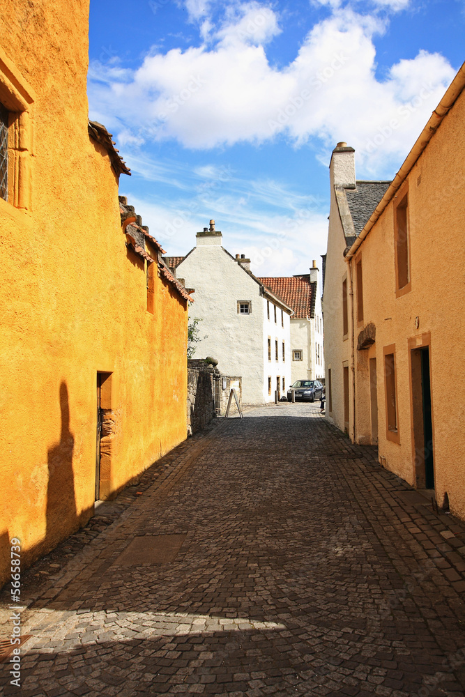 Ancient streets in Culross