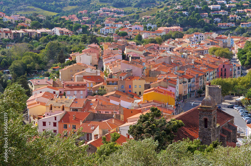 Mediterranean village of Collioure in Roussillon