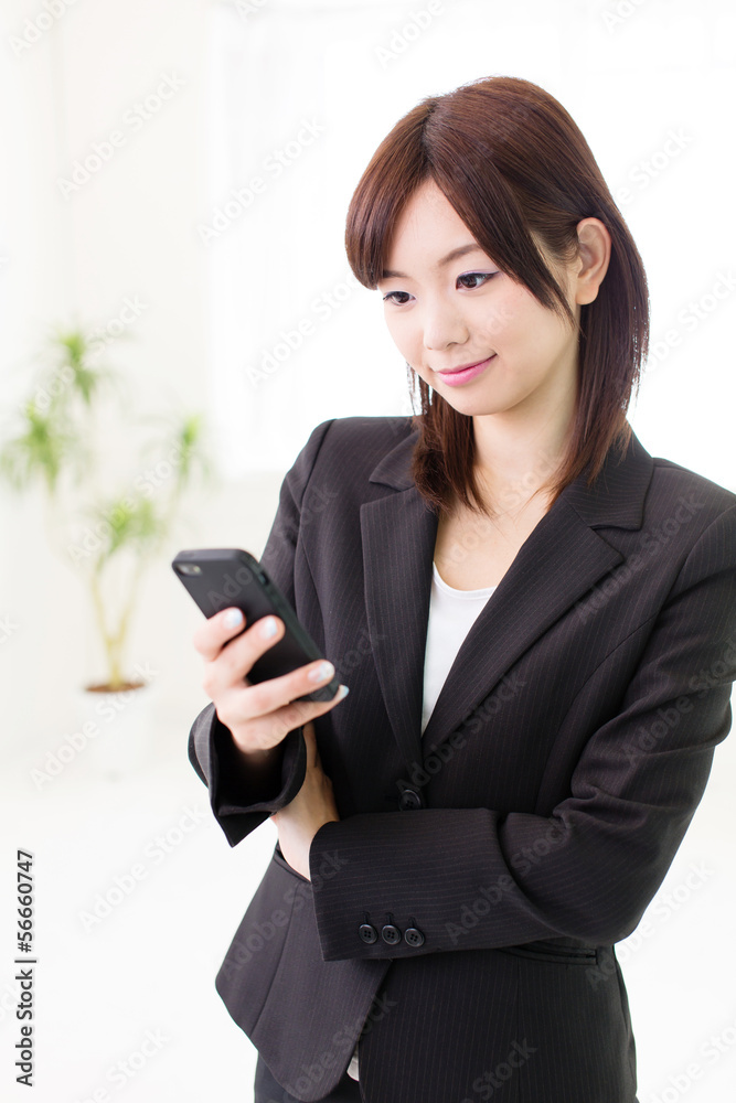portrait of young asian businesswoman