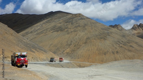 route Manali-Leh  Inde