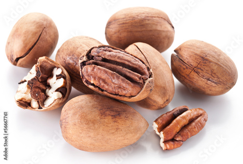 Pecan nuts.