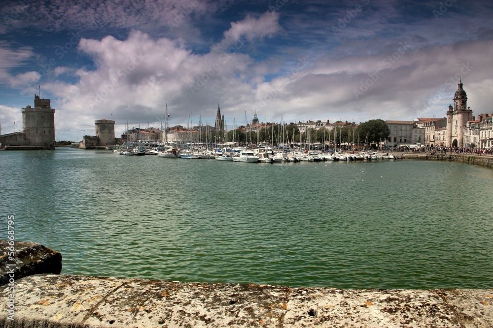 Le port de la Rochelle.