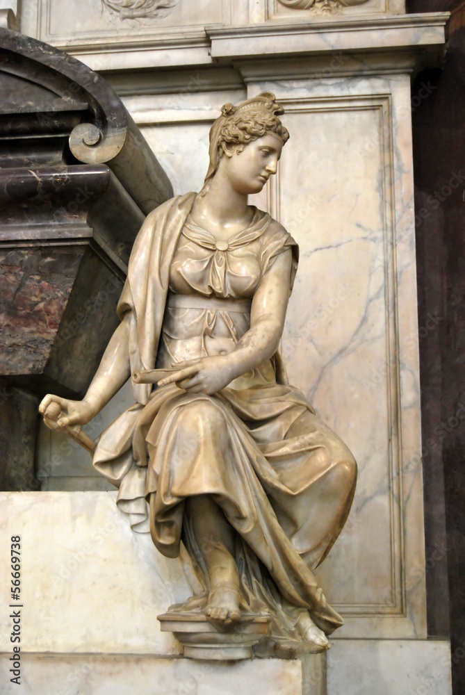 Tomb of Michelangelo Buonarroti -  Santa Croce - Florence