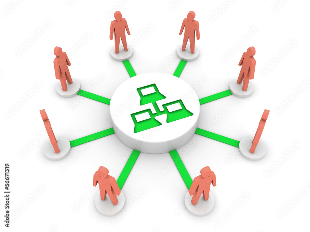 Internet. Private network. Concept 3D illustration. Internet. Private network. Concept 3D illustration.