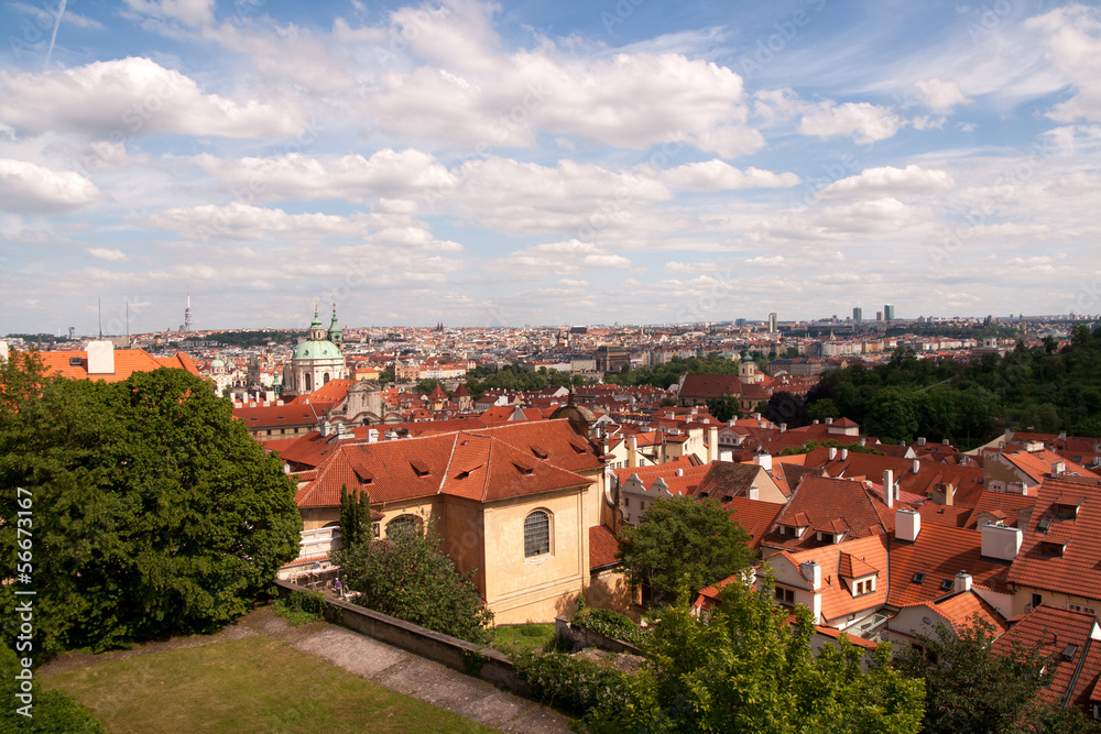 Across Prague from Castle