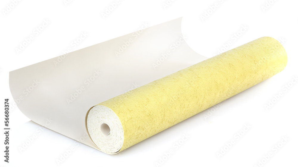 Fototapeta premium Wallpaper isolated on white