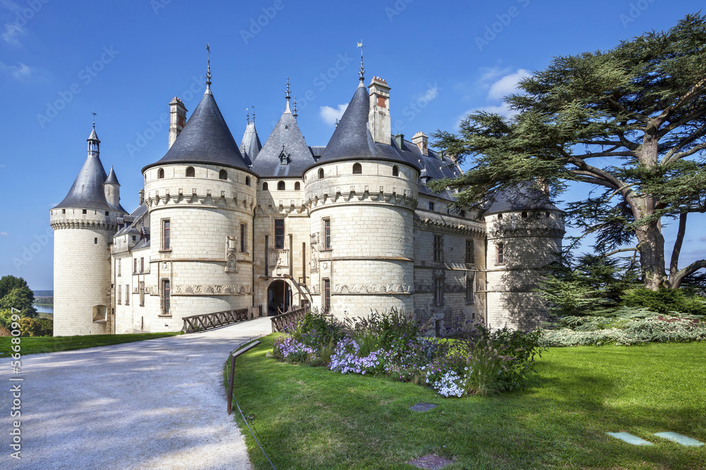 Chaumont-sur-Loire castle. France. Châteaux of the Loire Valley Chaumont-sur-Loire castle. France. Châteaux of the Loire Valley