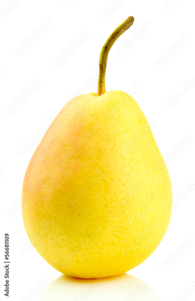 Pear isolated on white