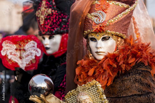Traditional venetian carniv...