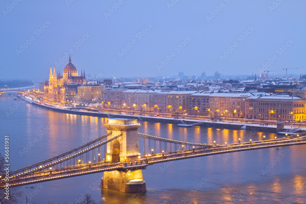 cityscape of  Budapest, Hungary