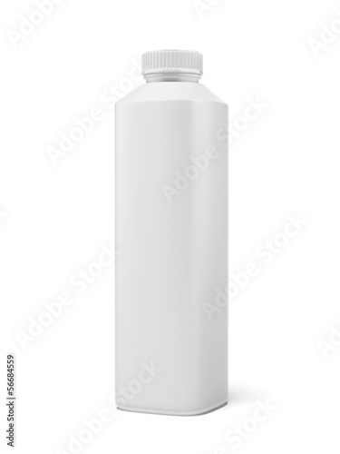 Big white yogurt bottle