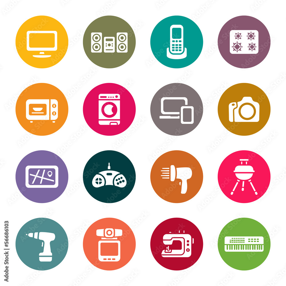 Home appliances color Home appliances color