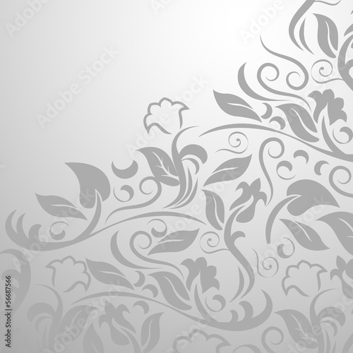 Floral Background - Vector illustration